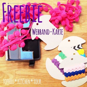 Webbandkarte Freebie