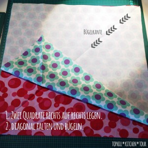 Kissen Patchwork Tutorial