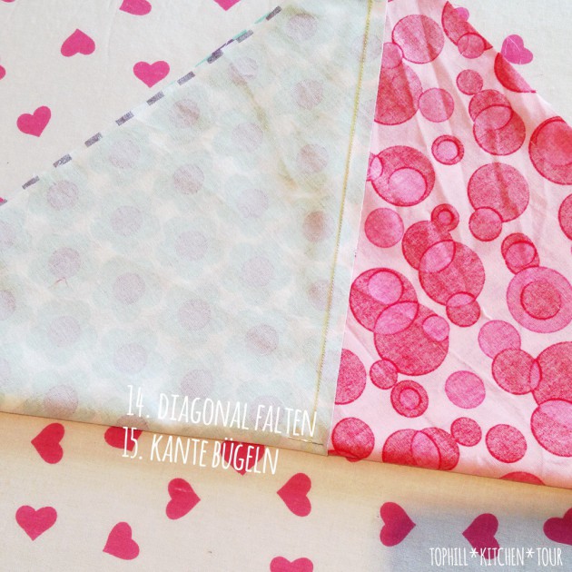 Kissen Patchwork Tutorial