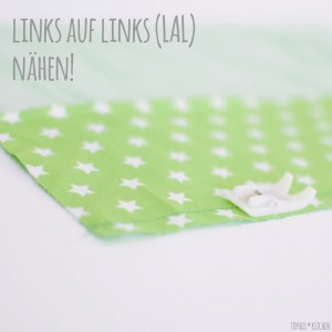 Links auf links nähen