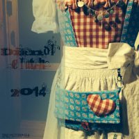 Dirndl-Clutch 2014 ❤️ Taschenspieler Sew Along